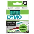 Tarrakasetti DYMO D1 19 mm vihreä/musta - Dymo tarrakirjoittimet ja tarrateipit - 60385 - 1