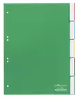 Hakemisto A4 1-5 Vihreä - Hakemistot, rekisterit - 622005 - 1