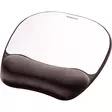 Hiirialusta/rannetuki Fellowes memory foam hopea - Hiirimatot ja -alustat - 393205 - 1