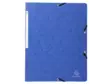 Kulmalukkokansio A4 kartonki 400g sininen - Kansiot - 202005 - 1