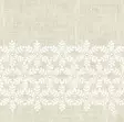 Lautasliina 40x40cm DUNI Dunilin Linen Snow, 45kpl/pkt, 1/4-taitto - Lautasliinat, Servetit - 188325 - 1