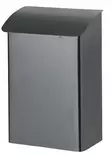 Metallinen postilaatikko lukollinen, musta, 18x29x42cm - Kiinteistövarusteet - 55465 - 1