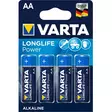 Paristo Varta Longlife Power AA/4 - Paristot, varavirtalähteet - 252075 - 2