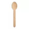 Ruokalusikka puinen Future Smart FSC /100 - uusiutuvista fossiilittomista sertifioiduista kuiduista - Kertakäyttöastiat - 279535 - 1