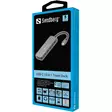Sandberg USB-C 13-in-1 Travel Dock - Muuntimet ja adapterit - 136-45 - 2
