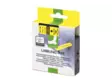 Tarrakasetti Q-Connect 45018 12mm kelt/musta - Dymo tarrakirjoittimet ja tarrateipit - 254235 - 1