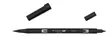 Tombow ABT Dual Brush N15 black - Taidekynät - TOM12015 - 1