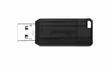 Verbatim PinStripe USB Drive 64GB Black - Muistitikut, CD-, DVD-levyt - 49065 - 1