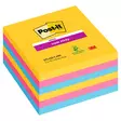 Viestilappu Post-it Super Sticky 101x101mm viivat 6 kpl - Viestilaput, muistilaput, kuutiot - 77585 - 1