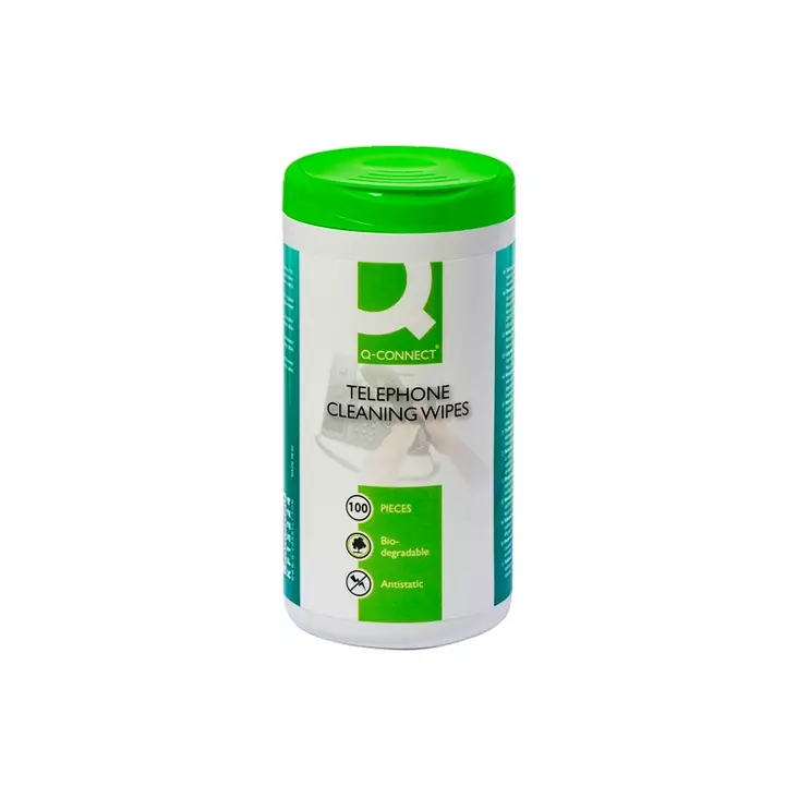 Puhdistusliina Q-CONNECT puhelimelle /100 - Puhdistusliinat ja paineilma - 278165 - 1