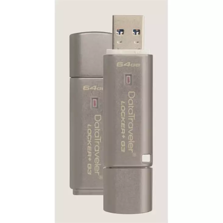 Muistitikku Kingston DataTraveler DTLPG3 32GB secure USB 3.0 - Muistitikut, CD-, DVD-levyt - 363575 - 1