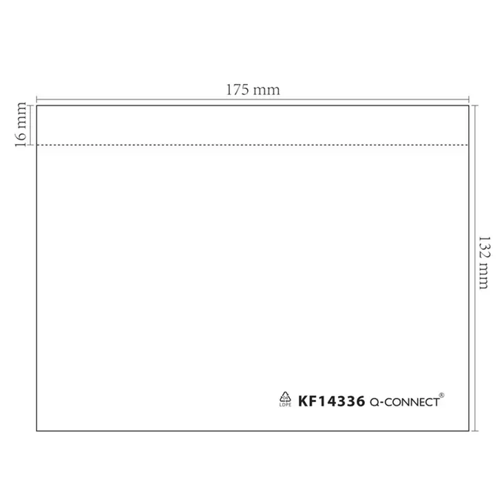 Tarrapussi Q-Connect C6 ilman painatusta - Pakkaus- ja postitustarvikkeet - 400005 - 1