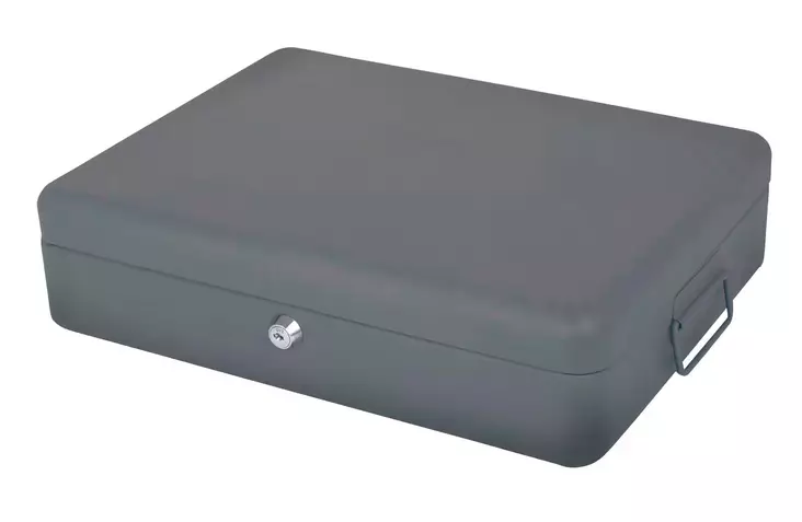 Pavo lukittava asiakirjalaatikko 370 x 280 x 90 mm - Lomakelaatikot, kortistolaatikot - 8008605 - 1