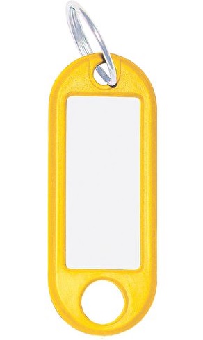 Avaimenperä Wedo keltain o-rengas 100kpl - Avaimenperät, avainkaapit - 262801805 - 1