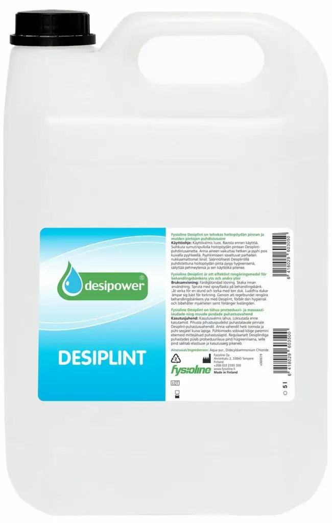 Desinfiointiaine DESIPLINT 5L Pinnoille, käyttövalmis - Pesu- ja puhdistusaineet - 603_005 - 1