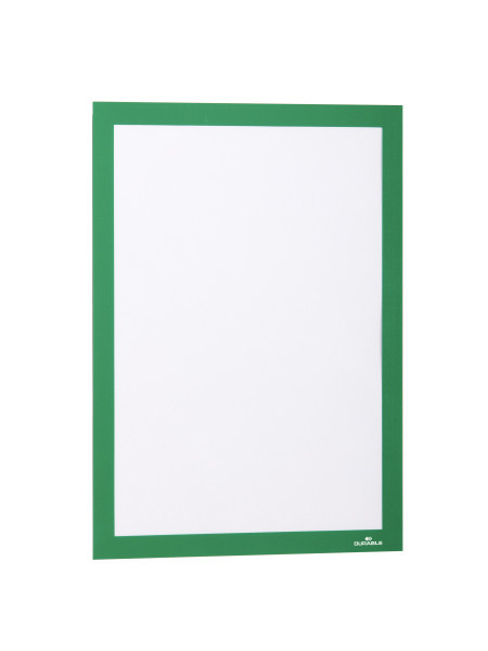 DURAFRAME® A4 2kpl Vihreä - Infotaskut, julistekehykset - 487205 - 1