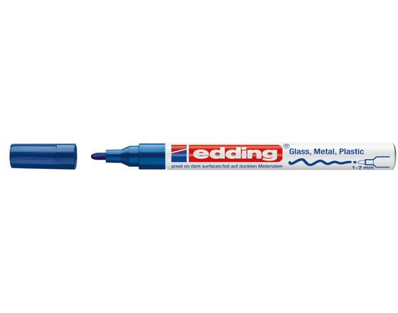 EDDING 751 PAINT MARKER 1-2MM SININEN - Merkkauskynät, -tussit - 69665 - 1
