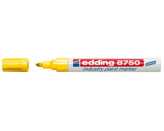 EDDING 8750 INDUSTRY PAINT MARKER KELT. - Merkkauskynät, -tussit - 67595 - 1