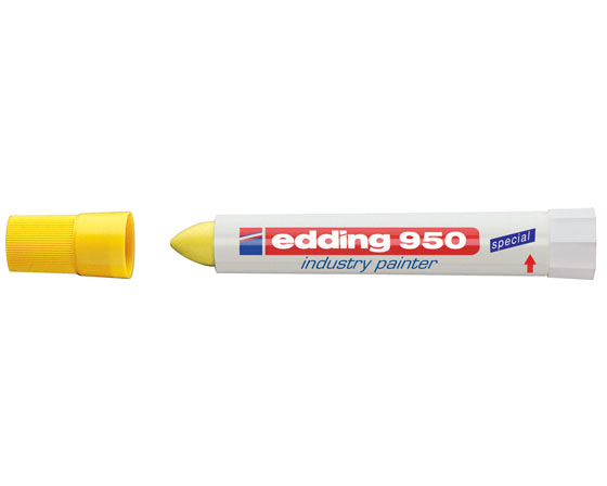 EDDING 950 INDUSTRY PAINTER KELTAINEN - Lasitaulutussit, liidut - 67615 - 1