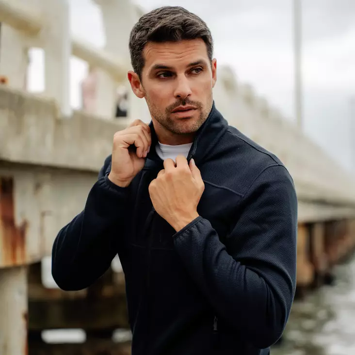 Gardena Man midlayer fleece - Fleece ja Softshell takit - JRC4565 - 1