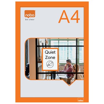 Itseliimautuva kehys A4 2kpl oranssi - Infotaskut, julistekehykset - 1915695 - 1