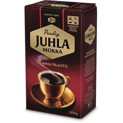Kahvi Juhla Mokka Tumma Paahto hienojauhatus 500 g - Kahvit ja suodatinpaperit - 269175 - 2
