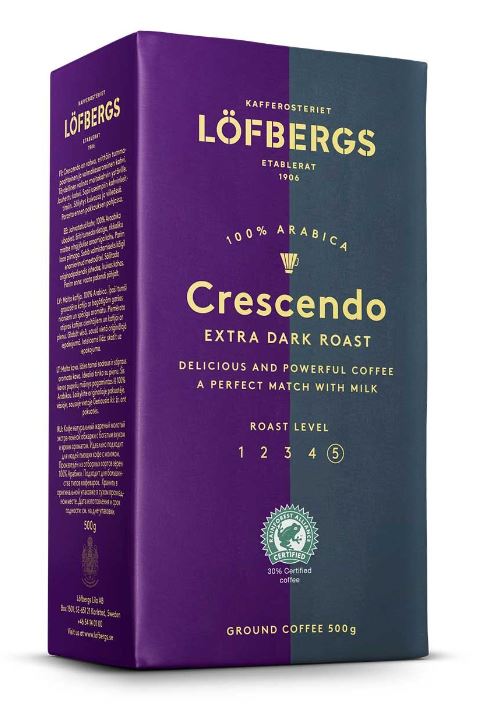 Kahvi LÖFBERGS Crescendo 500g - Kahvit ja suodatinpaperit - 172305 - 1