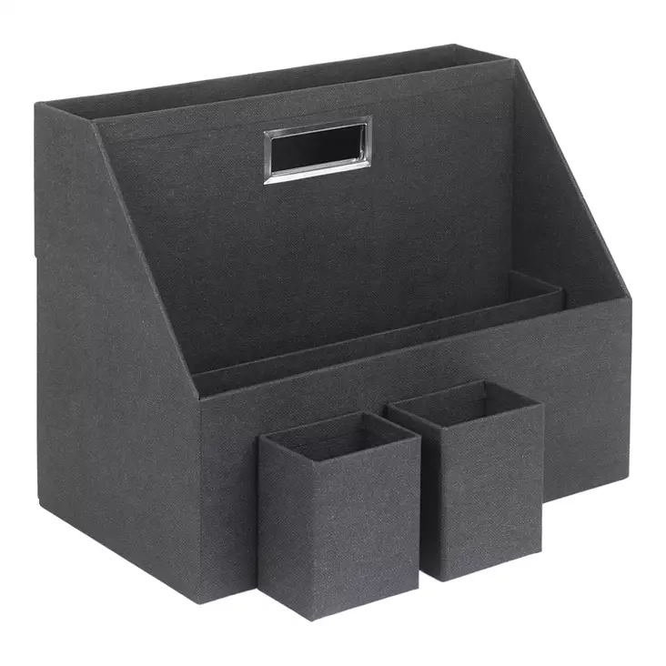 Kannettava lokerikko Bigso Hurry harmaa canvas - Säilytyslaatikot, -kuutiot - 283515 - 3