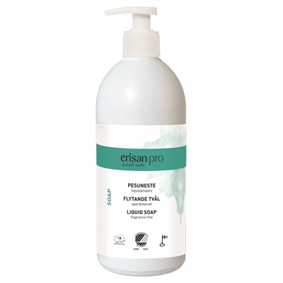 Käsipesuneste Erisan Soap 500 ml pumppupullo - Henkilöhygienia, ihon hoitotuotteet - 206085 - 2