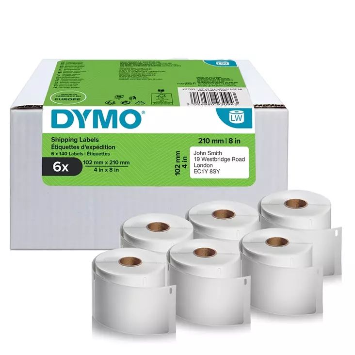 Lähetystarra DYMO LabelWriter DHL 102 x 210 mm /840 - Dymo tarrakirjoittimet ja tarrateipit - 254085 - 1