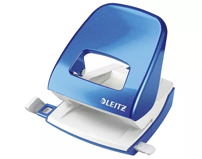 Lävistäjä Leitz 5008 WOW 30 arkkia metallinsininen - Lävistäjät, rei´ittäjät - 62665 - 1