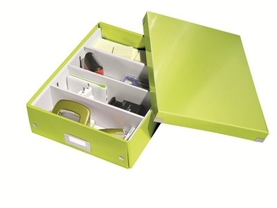 Lokerikkolaatikko Leitz Click&Store Wow M vihreä - Säilytyslaatikot, -kuutiot - 283505 - 1