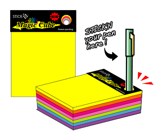 Magic kuutio 101x76mm - Viestilaput, muistilaput, kuutiot - 21255 - 1