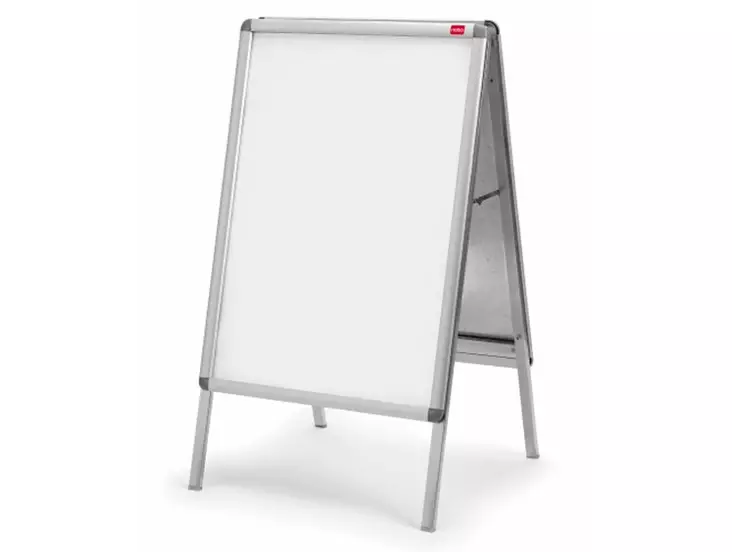 Mainosteline Nobo A2 420 x 594mm - Lasi,valko,pellava,korkki,fläppi,-taulut - 95165 - 1