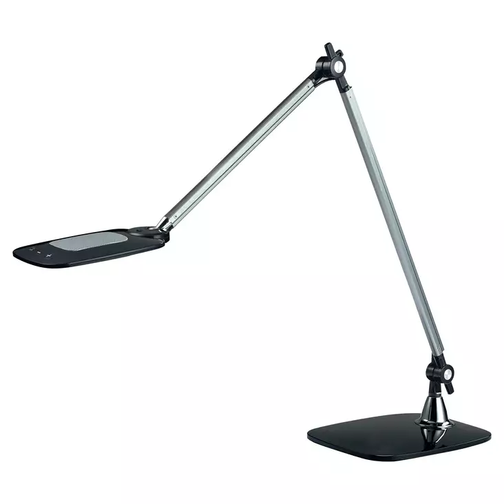 Meet Jim LED pöytävalaisin musta-hopea - Työpistevalaisimet - 19682845 - 1