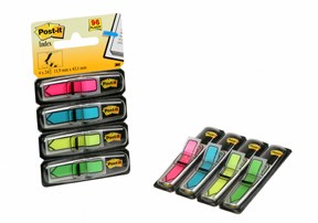 Merkkaaja Post-it 11,9x43,1 "arrow" neon - Teippimerkit, merkkaajat - 7000144925 - 1