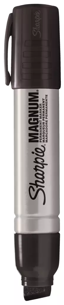 Merkkauskynä Sharpie Metal Magnum viisto 9,8/14,8mm musta - Merkkauskynät, -tussit - 121635 - 2