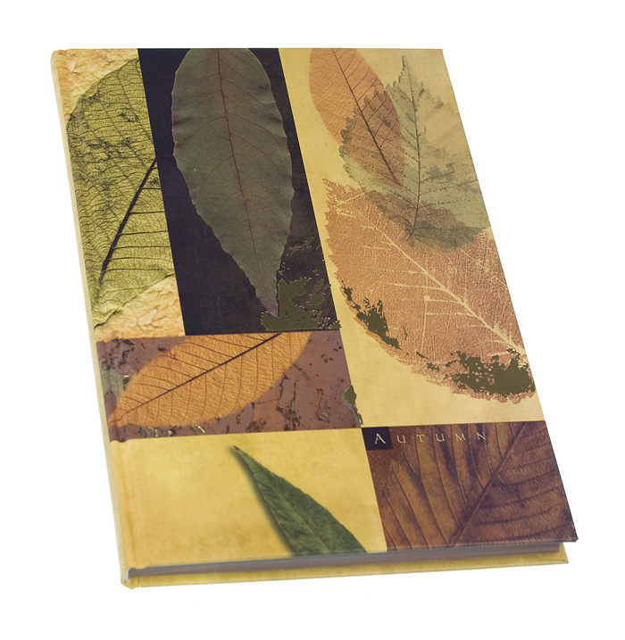 Muistikirja Leaves A5 192s. viivat - Muisti- ja konttorikirjat - lea5 - 1