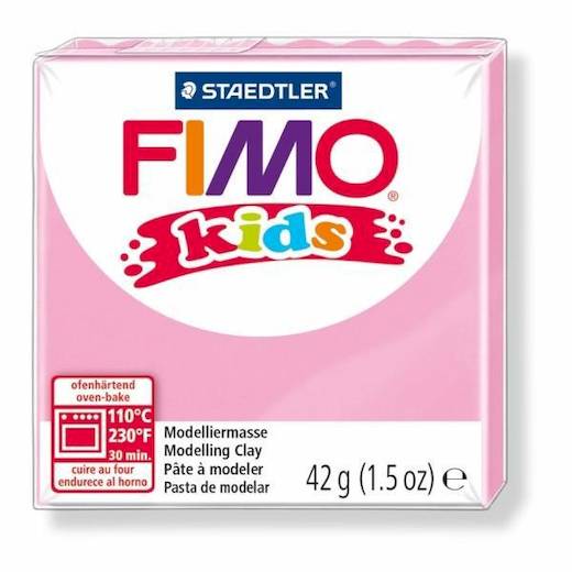 Muovailuvaha 42g FIMO Kids Rosa - Muovailuvahat - 803025 - 1