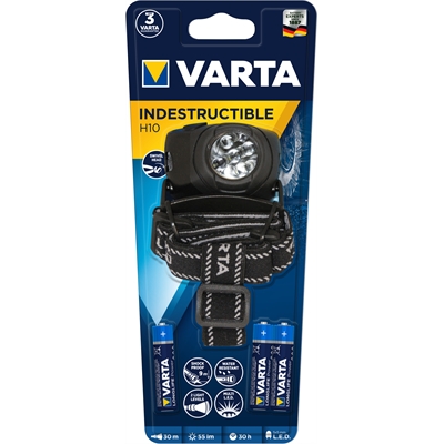 Otsavalo Varta Indestructible H10 LED 3AAA - Taskulamput - 605465 - 2