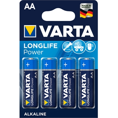 Paristo Varta Longlife Power AA/4 - Paristot, varavirtalähteet - 252075 - 2