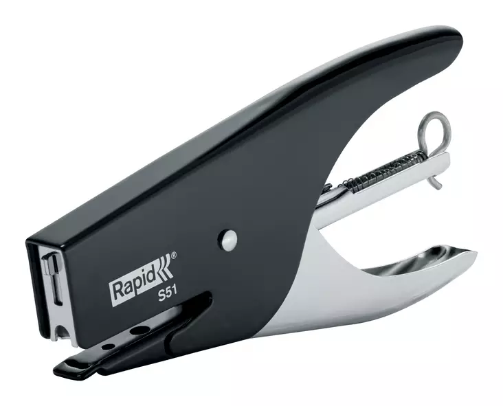 Pihtinitoja Rapid S51 15 ark. musta - Nitojat, nitomanastat - 10538705 - 1