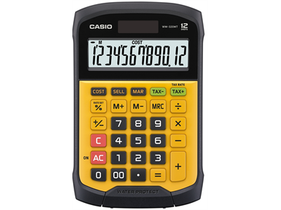 Pöytälaskin Casio WM-320MT vesisuojattu - Pöytälaskimet - 387045 - 1