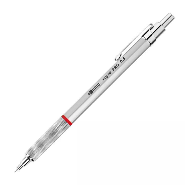 Rotring Rapid PRO lyijykynä 0,5mm kromi - Lyijykynät - 1904255 - 1