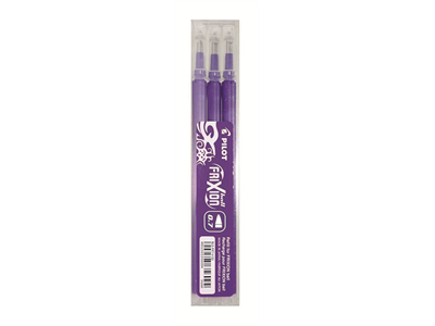 Säiliö Pilot Frixion 07 lila/ 3 kpl - Kuivamustekynät - 493635 - 1