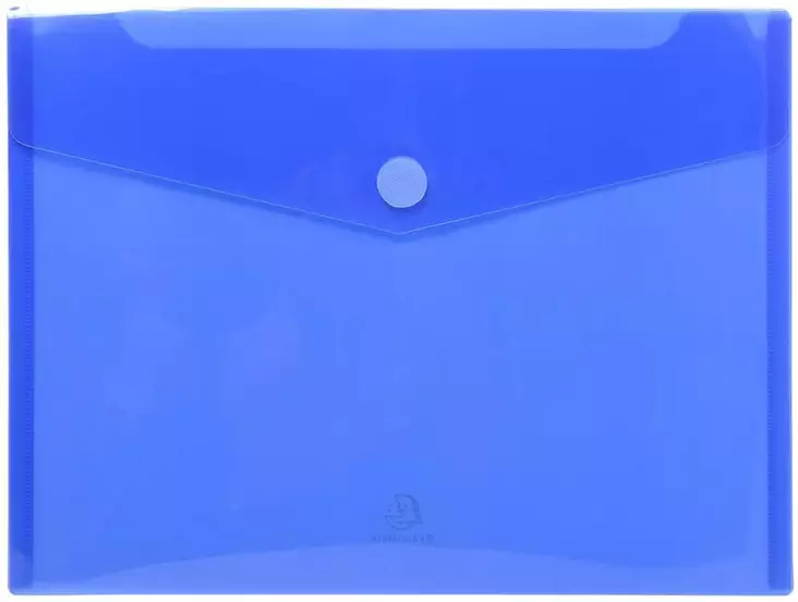Säilytyskuori A4 PP läpikuultava sininen - Kansiot - 15295 - 1