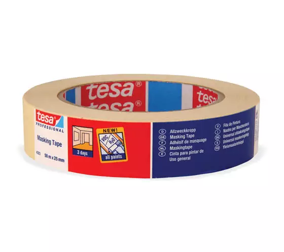 TESA 4323 YLEISMAALARINTEIPPI 25MMX50M - Maalarinteipit - 72675 - 1
