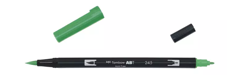 Tombow ABT Dual Brush 245 sap green - Taidekynät - TOM11245 - 1