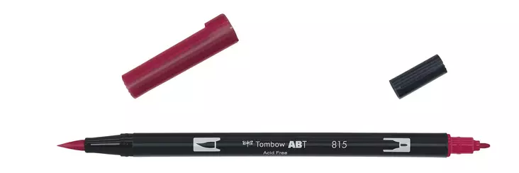 Tombow ABT Dual Brush 815 cherry - Taidekynät - TOM11815 - 1