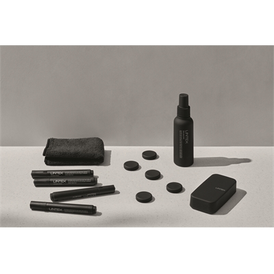 Valko- ja lasitaulun aloituspaketti musta - Taulutarvikkeet - 564015 - 1